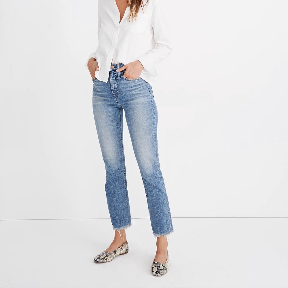 NEVER WORN Madewell The Perfect Vintage Jean in Ainsworth Wash